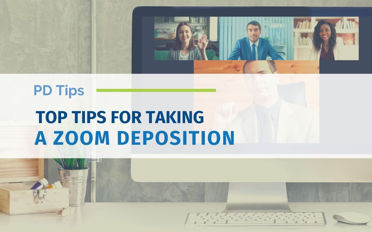 Planet Depos' top tips for remote depositions on Zoom