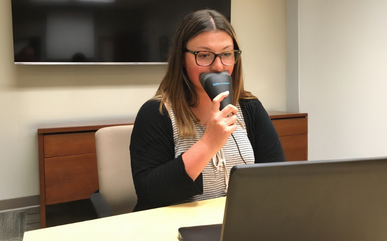 Voice writer captures legal proceeding